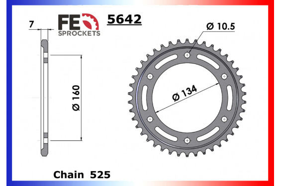 Kit Chaine Moto FE pour CBR1000RR (17-19) Kit Chaine Moto FE pour CBR1000RR (17-19)