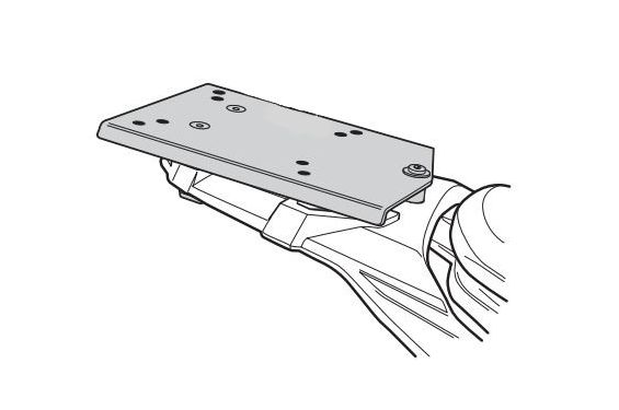 Support Top Case Shad pour Voge 500 DS (20-22)