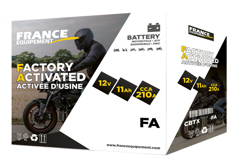 Batterie Moto FE CB4L-B-FA (YB4L / CTX4L / CBT4L)