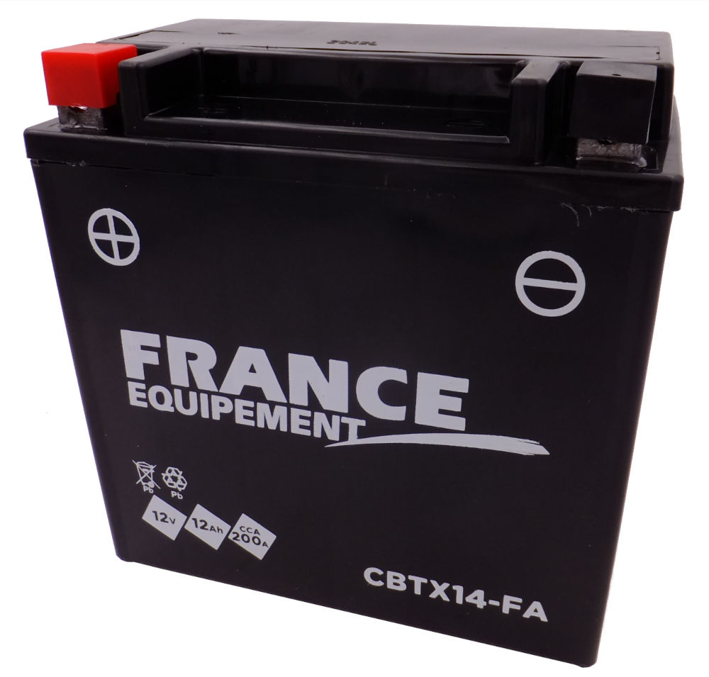 Batterie Moto CBTX14-FA (YTX14 / BTX14)
