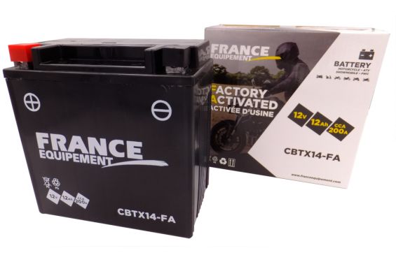 Batterie Moto CBTX14-FA (YTX14 / BTX14)
