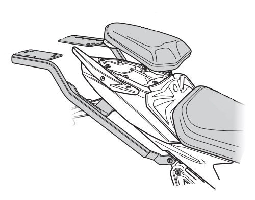 Support Top Case Shad pour Voge 500 R (20-22)