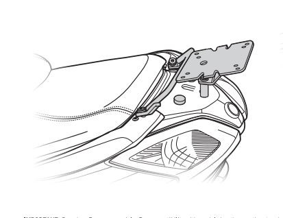 Support Top Case Shad pour Maxsym 400i (11-20)