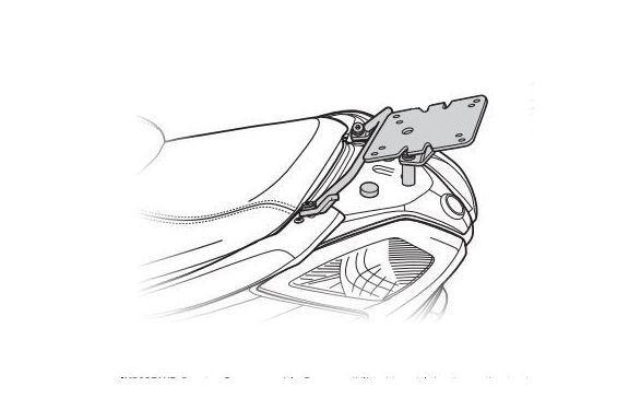 Support Top Case Shad pour Maxsym 600i (14-19)