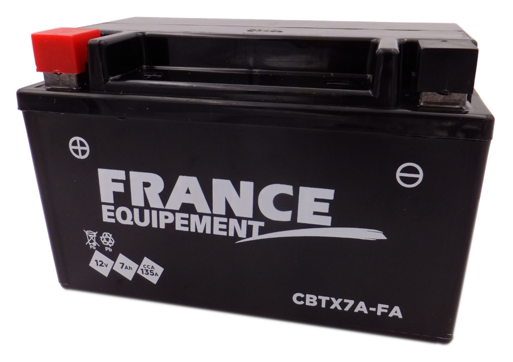 Batterie Moto CBTX7A-FA ( YTX7A-BS / BTX7A-BS )