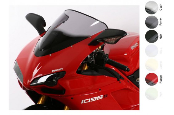 Bulle Moto MRA Type Racing +80mm pour Ducati 848 et Evo (08-14)