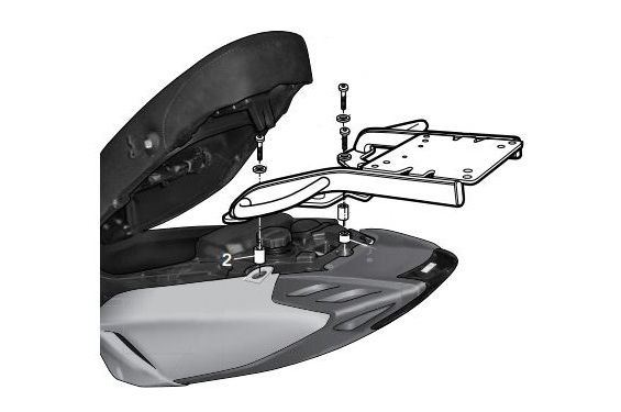 Support Top Case Shad pour Piaggio Typhoon 125 (11-22)