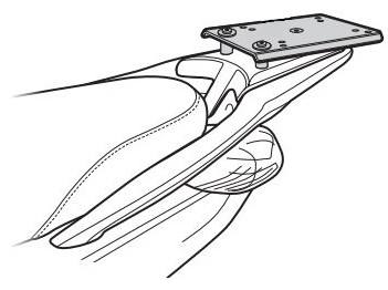 Support Top Case Shad pour Piaggio Medley 125 (16-22)