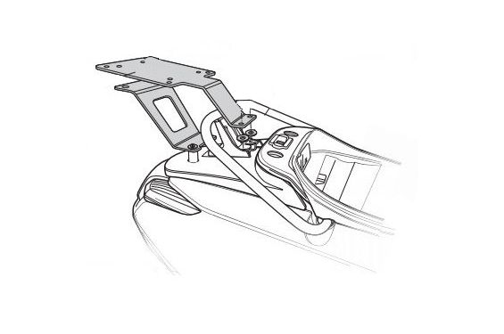 Support Top Case Shad pour Kymco Like 125 (17-24)