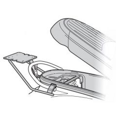 Support Top Case Shad pour Kymco Filly 125 (18-22)
