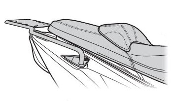 Support Top Case Shad pour Kymco AK 550 (17-23)