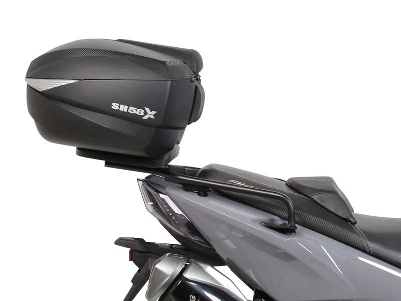 SHAD Coffre arrière + accessoires + visserie de montage SH58X compatible  avec VO