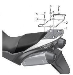 Support Top Case Shad pour Varadero 1000 (07-13)