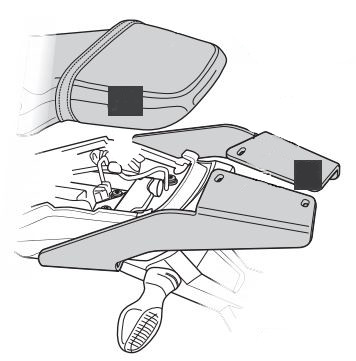 Support Top Case Shad pour Honda MSX 125 (17-20)