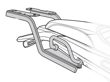 Support Top Case Shad pour Benelli Leoncino 502 (17-22)