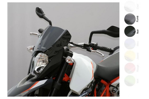 Bulle Moto MRA Type Sport pour KTM 990 SM et SMR (08-13) Bulle Moto MRA Type Sport pour KTM 990 SM et SMR (08-13)
