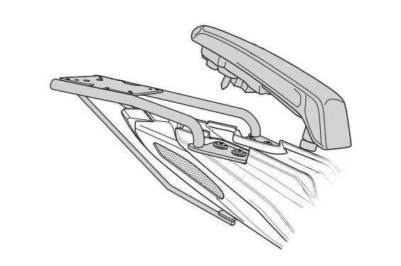 Support Top Case Shad pour Benelli BN 125 (18-22) Support Top Case Shad pour Benelli BN 125 (18-22)