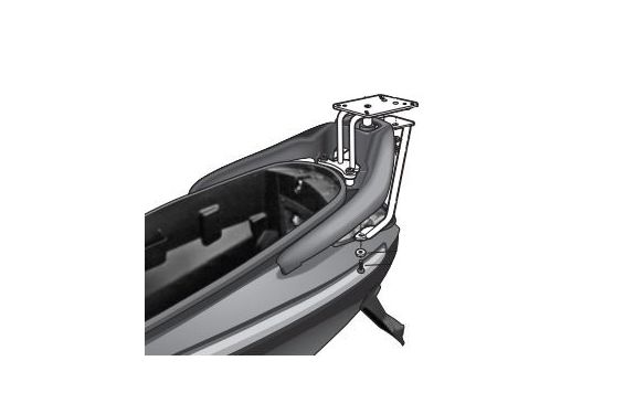 Support Top Case Shad pour SYM GTS 125 (06-17)