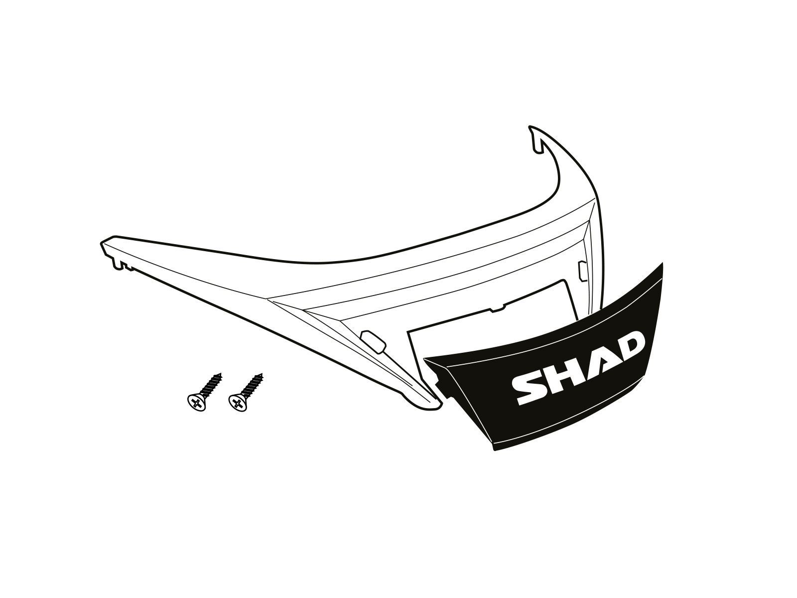 Kit Catadioptre Shad pour Top Case SH34