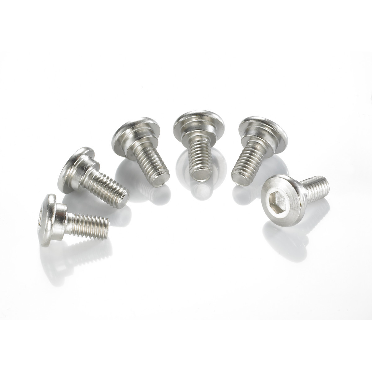 Lot de 6 Vis de Disque de Frein moto M6 x 1 x 17