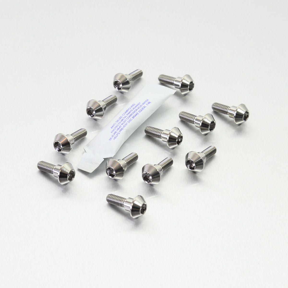 Kit visserie disque de frein avant Titane Pro Bolt pour R6 (99-02) TDM900 (06-16) Fazer 1000 (01-05)