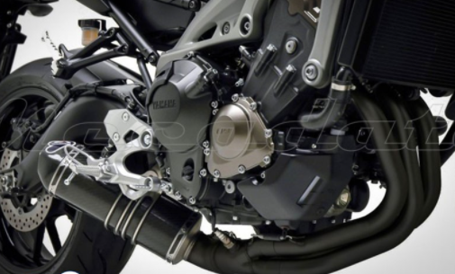 Ligne complète Termignoni Black Edition pour MT09 (14-20)