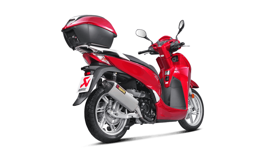 Silencieux Akrapovic Homologué pour SH 300i (16-19) S-H3SO4-HRSS