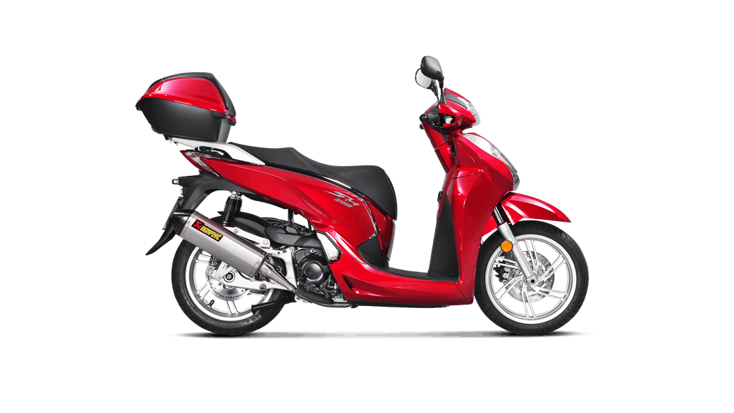 Silencieux Akrapovic Homologué pour SH 300i (16-19) S-H3SO4-HRSS