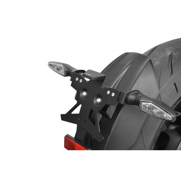 Support de plaque Déporté Top Block pour Katana 1000 (19-22)
