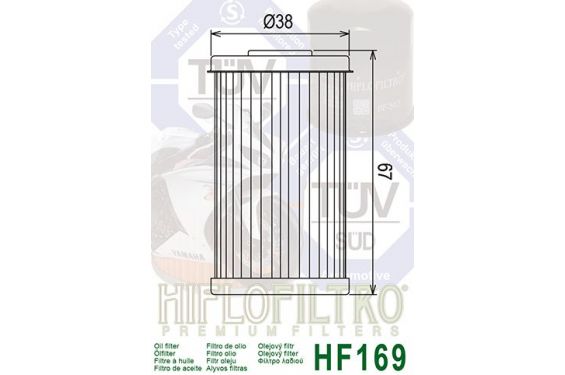 Filtre à Huile HF169