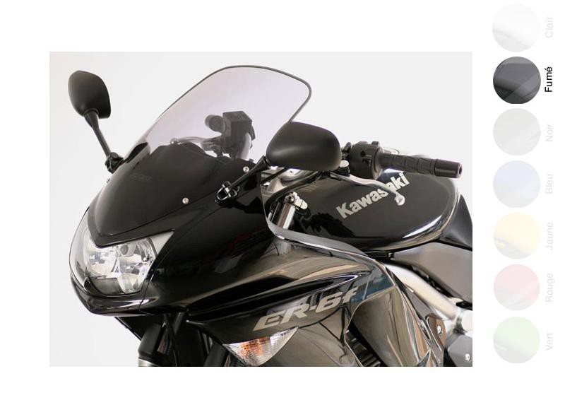Bulle Moto MRA Type Origine pour Kawasaki ER6F (06-08)