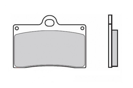 Plaquette de frein BR 02/40