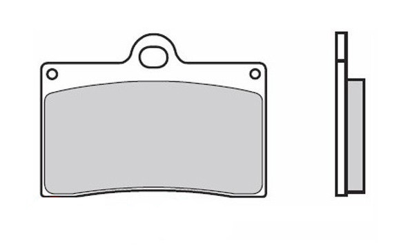 Plaquette de frein BR 02/40
