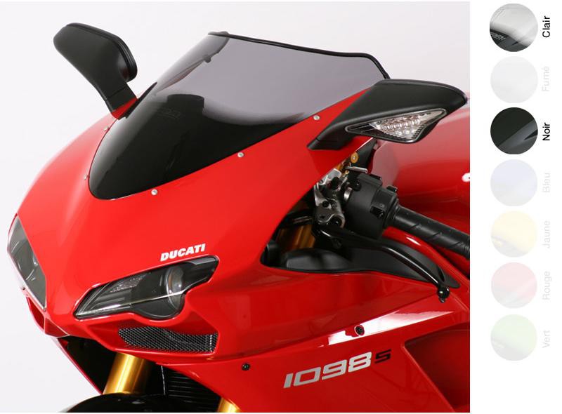 Bulle Moto MRA Type Origine pour Ducati 1098 S et R (07-09)