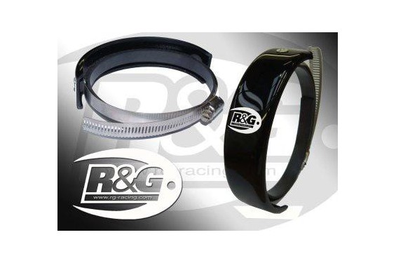Protection de Silencieux R&G pour Échappement Rond SM 140/165mm - EP0009BK Protection de Silencieux R&G pour Échappement Rond SM 140/165mm - EP0009BK