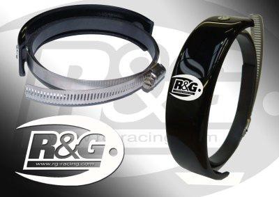 Protection de Silencieux R&G pour Échappement Rond SM 140/165mm - EP0009BK