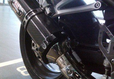 Protection de Silencieux R&G pour Échappement Yoshimura R77-J - EP0011BK