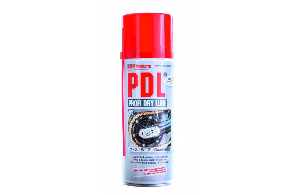 Lubrifiant Sec pour Chaines Moto PDL Profi Dry Lube 400ml Street Moto Piece