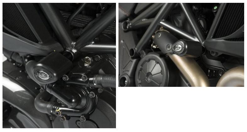 Tampon R&G Aero pour Ducati Diavel et XDiavel, Strada (11-16) - CP0286BL