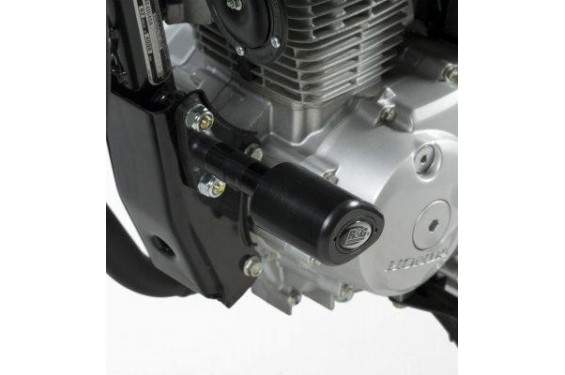 Tampon R&G Aero pour CBF125 (09-13) - CP0318BL Tampon R&G Aero pour CBF125 (09-13) - CP0318BL