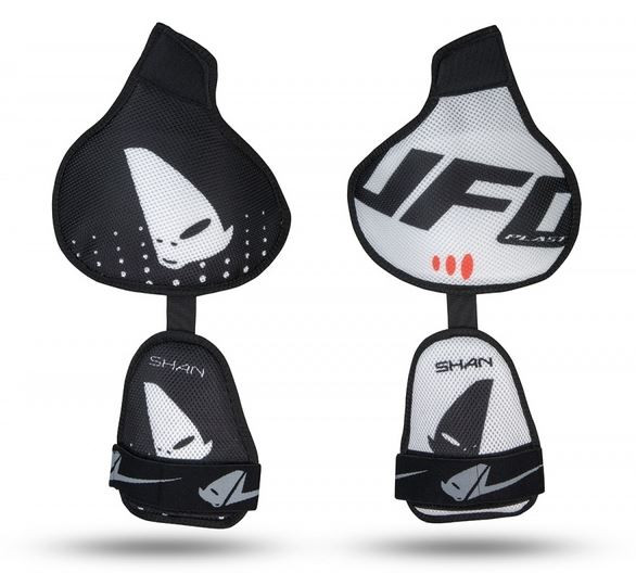 Épaulières Blanche pour Pare-Pierres UFO SHAN 2