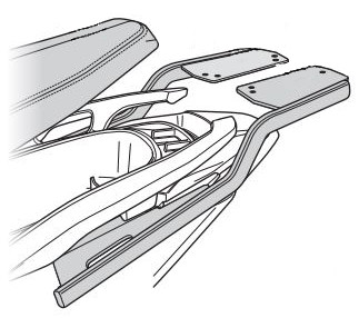 Support Top Case Shad pour Honda Forza 125 (21-22)