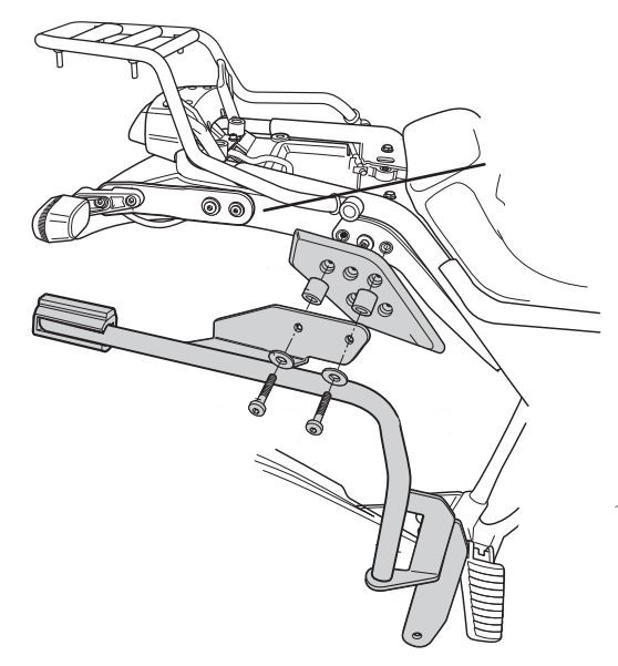 Support de Valise Shad 3P System pour Himalayan 410 (18-21)