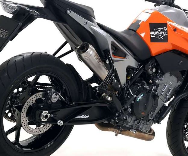 Silencieux ARROW Pro-Race Titane pour Duke 790 (18-20)