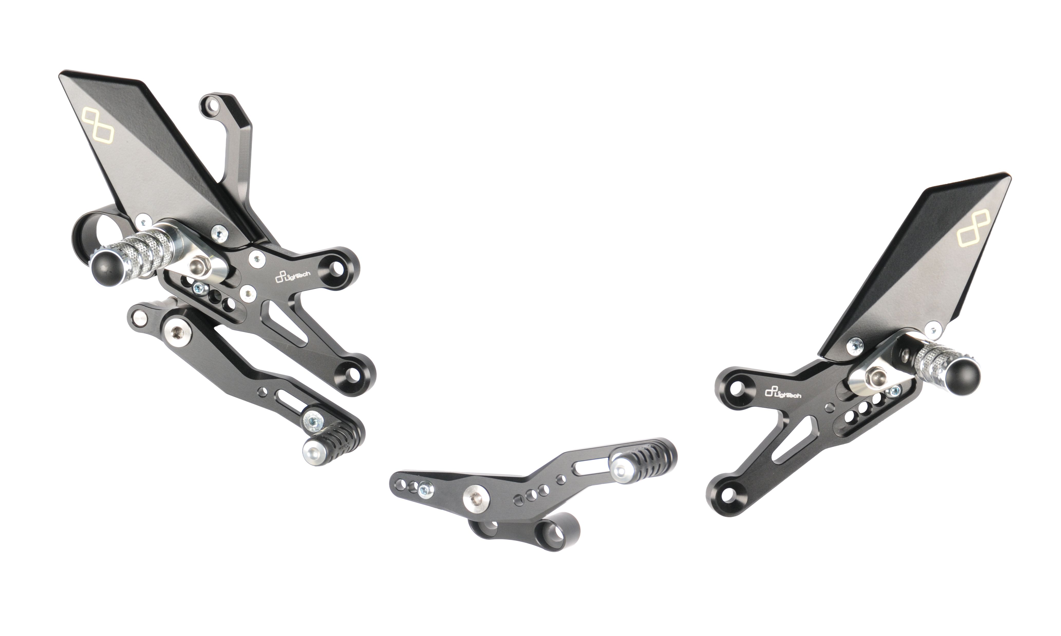 Commande Reculée LighTech (repose pied repliable) pour CBR 1000 RR (08-19)