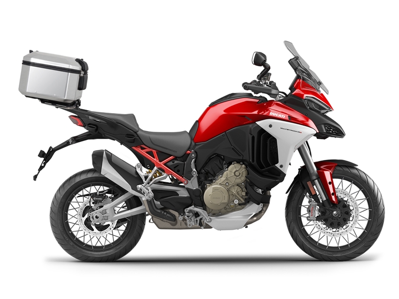 Pack Shad Top Case Alu Terra + Support pour Multistrada V4 (21-23)