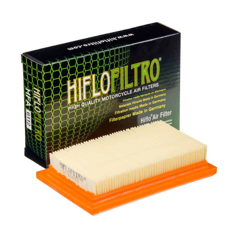 Filtre à air Hiflofiltro HFA 6112 pour Aprilia Tuono 125 (17-25)