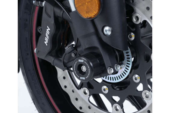 Roulettes de protection de fourche R&G pour BMW G310 R (16-23) G310 GS (17-23) - FP0197BK Roulettes de protection de fourche R&G pour BMW G310 R (16-23) G310 GS (17-23) - FP0197BK