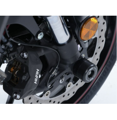 Roulettes de protection de fourche R&G pour BMW G310 R (16-23) G310 GS (17-23) - FP0197BK