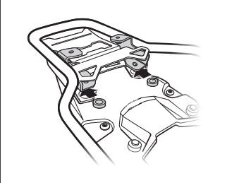 Support Top Case Shad pour F 850 GS Adventure (19-23)